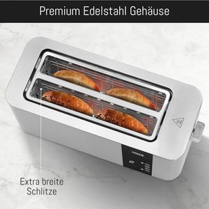 Produktbild für Toaster LEBENLANG LBL9899, mit 7 Röststufen &amp; Auftaufunktion