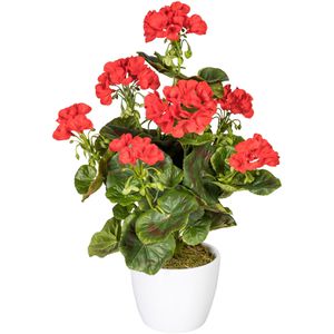Produktbild für Kunstblume Creativ-green Geranie, UV-beständig