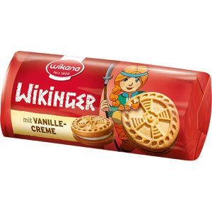 Produktbild für Kekse Wikana Wikinger Mini Sandwichkekse