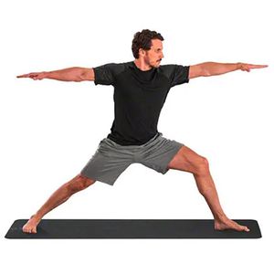 Produktbild für Yogamatte Airex Xtrema, anthrazit, 0,6 cm stark