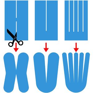 Produktbild für Kinesio-Tape Alpidex BB-Sport Set, rot