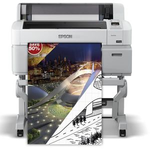 Produktbild für Plotterpapier Heipa A0+, 914 mm x 30 m, weiß