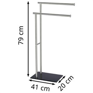 Produktbild für Handtuchhalter Wenko Lima 20390100, silber
