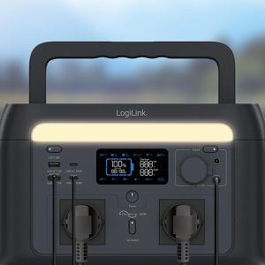 Produktbild für Powerstation LogiLink PPS0600, App-fähig