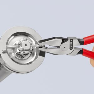 Produktbild für Kombizange Knipex 02 01 225, Kraft-Kombizange