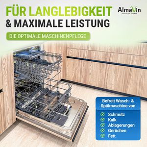 Produktbild für Waschmaschinenreiniger AlmaWin Konzentrat, vegan, Bio