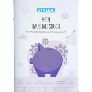 Produktbild für Haushaltsbuch Stylex 40088, A5