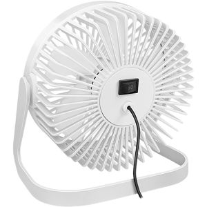Produktbild für Ventilator LogiLink UA0403, weiß, Ø 15cm