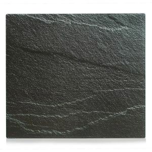 Produktbild für Herdabdeckplatte Zeller Schieferoptik, aus Sicherheitsglas