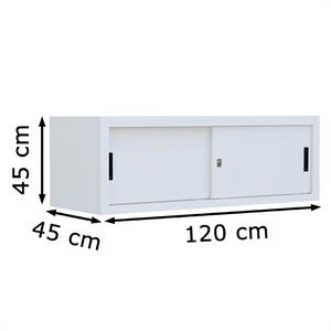 Produktbild für Aufsatzschrank Lüllmann 550367, weiß