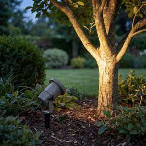 Produktbild für Gartenstrahler SLV Nautilus 10, grau, GU10-Fassung