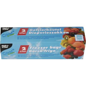 Gefrierbeutel Papstar 14160, 2 Liter