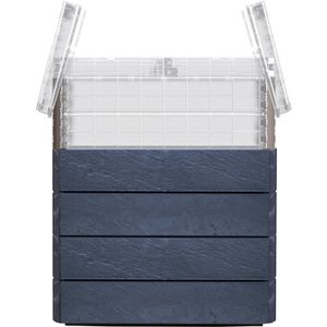 Produktbild für Hochbeet Garantia Ergo Quadro TurboPlus M 85 Stone
