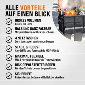 Produktbild für Auto-Organizer Monzana 108795, für Kofferraum