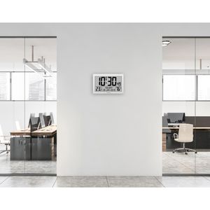 Produktbild für Wanduhr Technoline WS 8016, Kunststoff, digital, Funkuhr