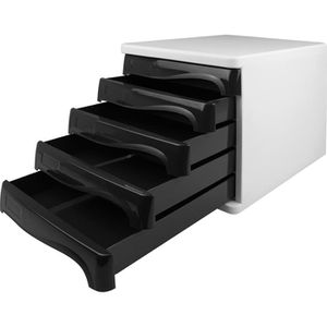 Produktbild für Schubladenbox Helit H6129998, the wave, A4