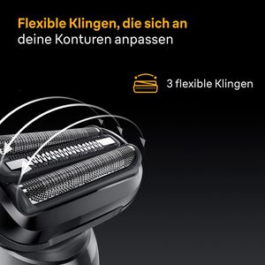 Produktbild für Scherkopf Braun 54B Ersatzscherteil, schwarz