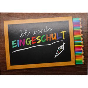 Produktbild für Einladungskarten itenga 33100466, für Einschulung