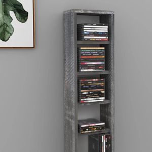 Produktbild für CD-Regal Vicco Jukebox, beton grau