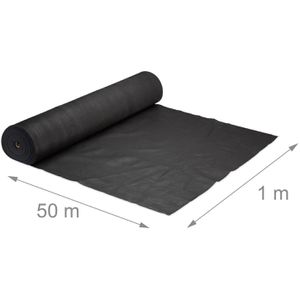Produktbild für Unkrautvlies Relaxdays 10025475, 1 x 50 m
