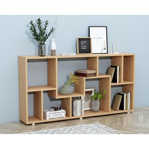 Produktbild für Bücherregal VCM Lanisa L, 919091, buche
