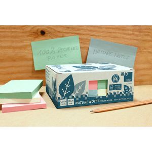 Produktbild für Haftnotizen Info Nature Notes, 5655-88box, pastell