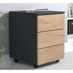 Produktbild für Rollcontainer VCM Dalosa 45 918327, aus Holz, honig-eiche