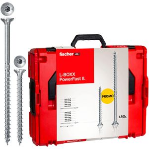 Schraubenset Fischer L-BOXX 102 PowerFast II