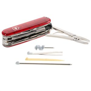 Produktbild für Taschenmesser Victorinox CyberTool M 1.7725.T, rot transparent