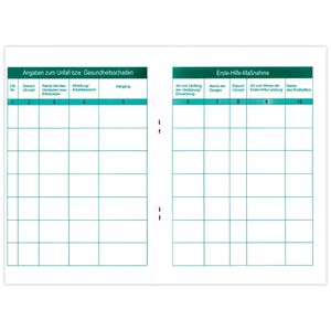 Produktbild für Verbandbuch Leina-Werke 59011, gemäß DSGVO und DGUV