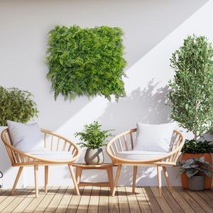 Produktbild für Kunstpflanze Creativ-green Farnmatte, für außen