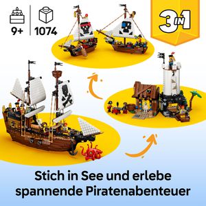 Produktbild für Klemmbausteine LEGO Creator 3in1 31387, ab 9 Jahre