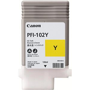 Produktbild für Tinte Canon PFI-102Y gelb