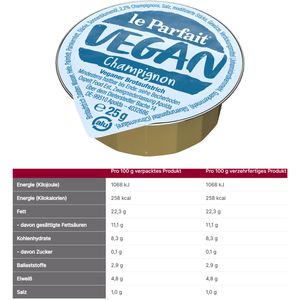Produktbild für Gemüseaufstrich Le-Parfait pflanzliche Streichcreme, Sortiert
