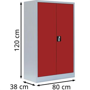 Produktbild für Aktenschrank Lüllmann 530294, aus Metall