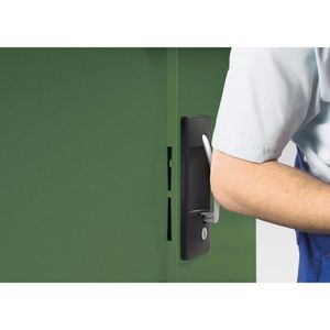 Produktbild für Werkzeugschrank CP-Möbel 8931-305, aus Metall, grau / grün