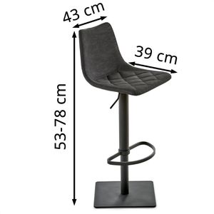 Produktbild für Barhocker Mayer myTOBY, 1275 03 547, drehbar
