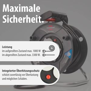 Produktbild für Kabeltrommel Brennenstuhl Garant, 25m