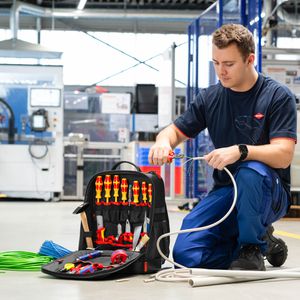 Produktbild für Werkzeugrucksack Knipex Modular X15, Elektro-Starter