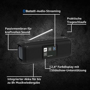 Produktbild für Radio Karcher DAB Go DAB+