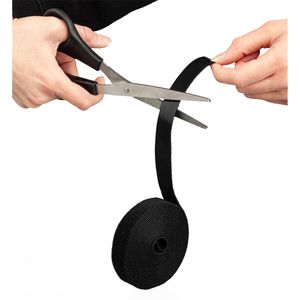 Produktbild für Klettband S-Conn 18-10007, schwarz