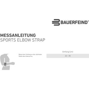 Produktbild für Ellenbogenbandage Bauerfeind Sports Elbow Strap