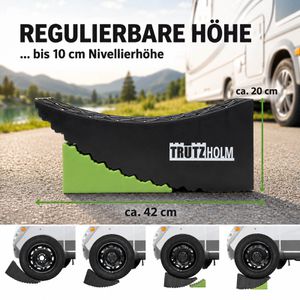 Produktbild für Auffahrkeile Trutzholm 38628, für Anhänger und Wohnmobil