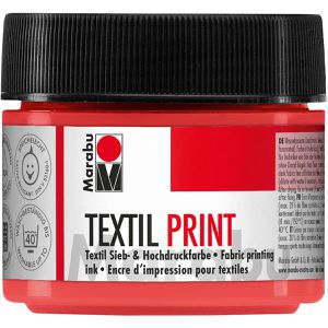 Stoffmalfarben Marabu Textil Print, pyrrolrot