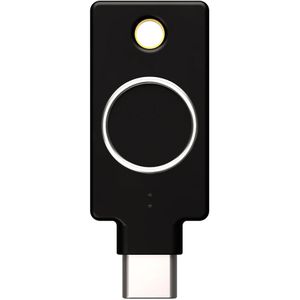 Yubico Fido-Stick YubiKey C Bio, FIDO2, mit USB-C und Bio-Authentifikator