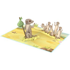 Produktbild für Grußkarten papercrush 3D Abschied Machs Gut