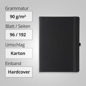 Produktbild für Notizbuch Geiger Color-Book, Karton Hardcover