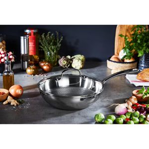 Produktbild für Wok Tefal Eternal Mesh E49716, Ø 28cm