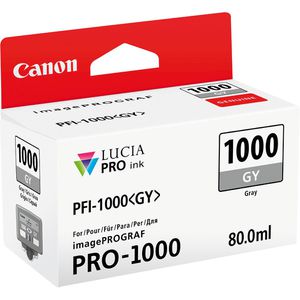 Produktbild für Tinte Canon PFI-1000GY grau