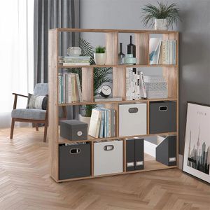 Produktbild für Bücherregal Vicco Pilar, sonoma eiche